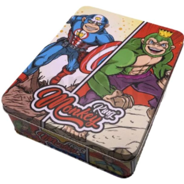 Monkey King Large Metal Storage Boxes -Super Heroes