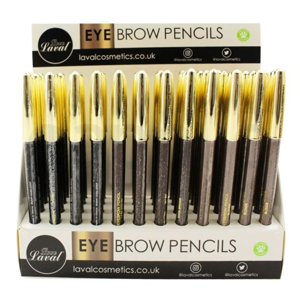 Wholesale Laval Eyebrow Pencils - Assorted