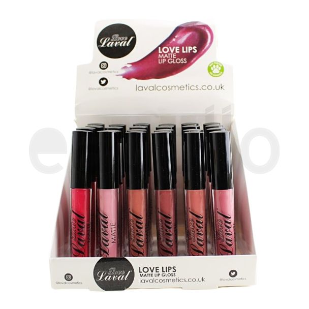 Wholesale Laval Love Lips Matte Lip Gloss-Assorted 