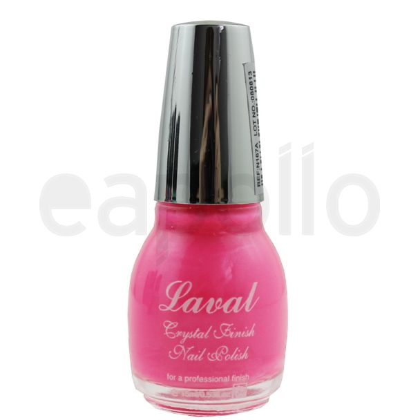 Laval Crystal Finish Nail Polish - Ultra Magenta