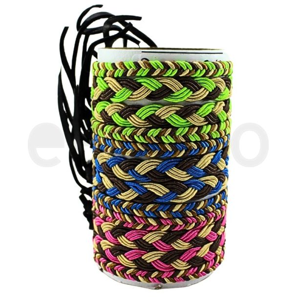 Leather Bracelets Design - Assorted (12 Pieces)