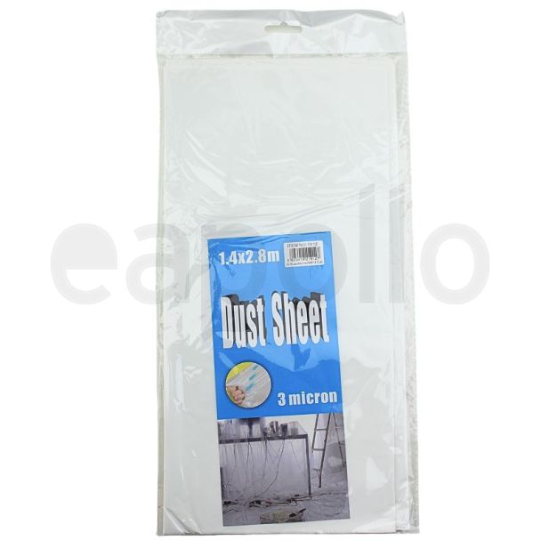 Lightweight Protective Dust Sheet – (Approx. 1.4 x 2.8m)