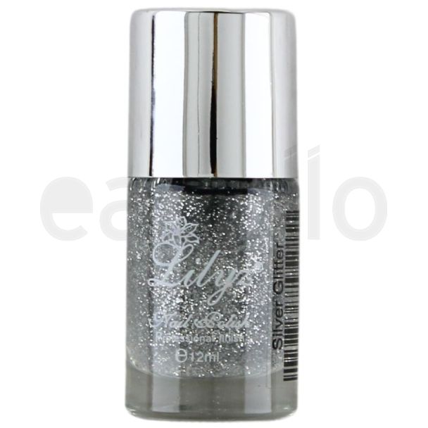 Lilyz Nail Polish - Silver Glitter 