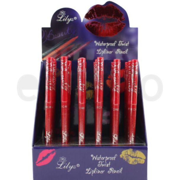 Lilyz Waterproof Lipliner Pencil - Classic Red