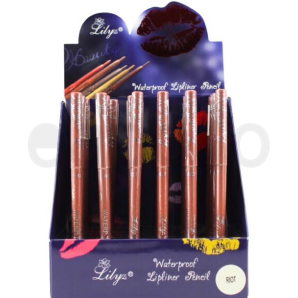 Lilyz Waterproof Lipliner Pencil - Riot