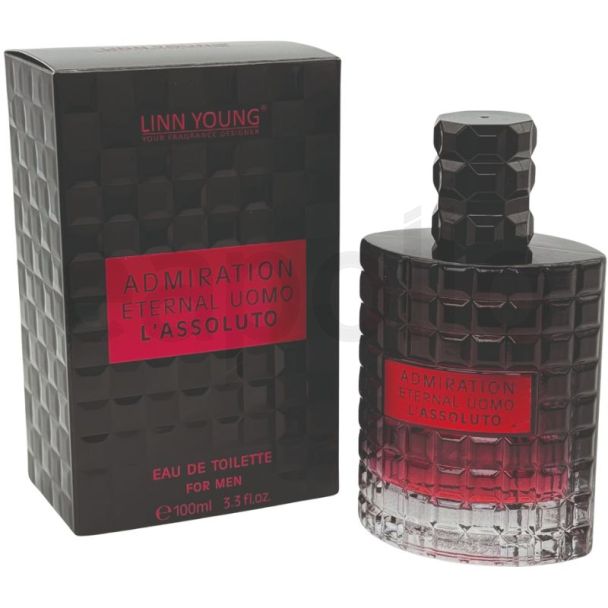 Linn Young Men's EDT Perfume - Admiration Eternal Uomo L'Assoluto (100ml)