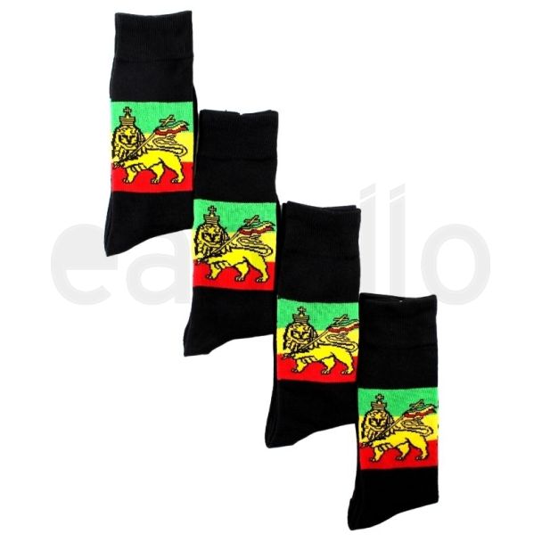 Lion Of Judah Design Socks