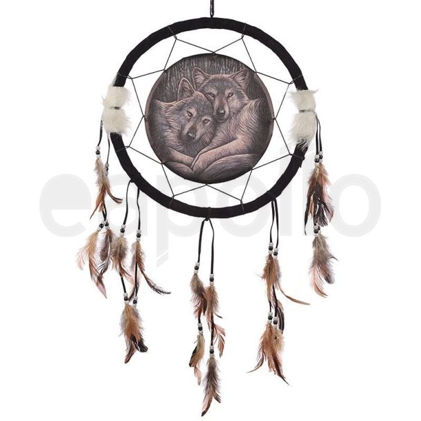 Lisa Parker Loyal Companions Wolf Dreamcatcher - 33cm