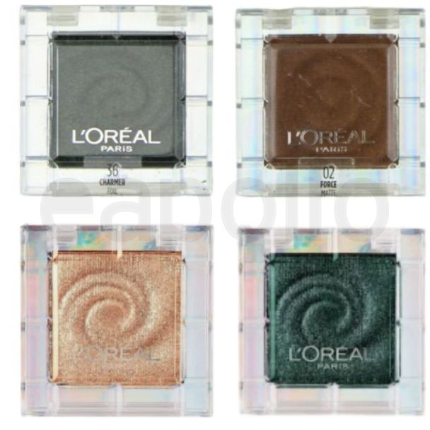 L'Oréal Mono Color Queen Oil & Glitter Eyeshadows - Assorted 