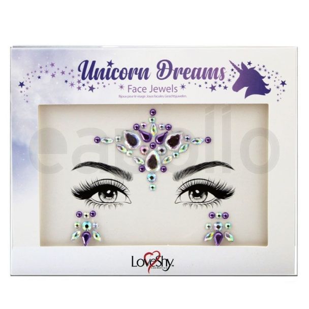 Love Shy Festival Face Jewels - Unicorn Dreams