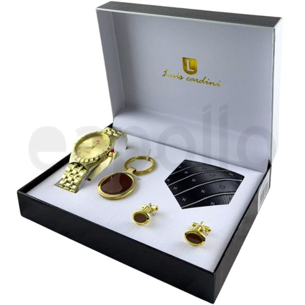 Luis Cardini Men's 4pcs Gift Set (27144)
