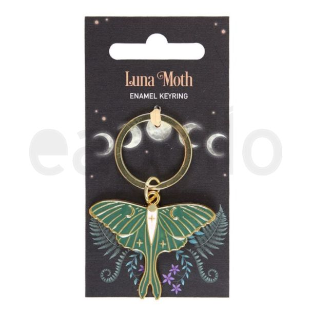 Luna Moth Design Keyring (7.5cm)