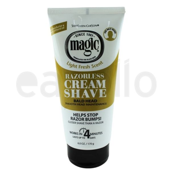 Magic Razorless Bald Head Shave Cream - 170g 