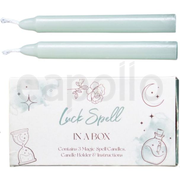 Magic Spell Candles  - Luck (Pack of 3)