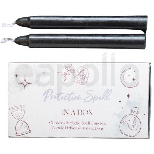Magic Spell Candles  - Protection (Pack of 3)