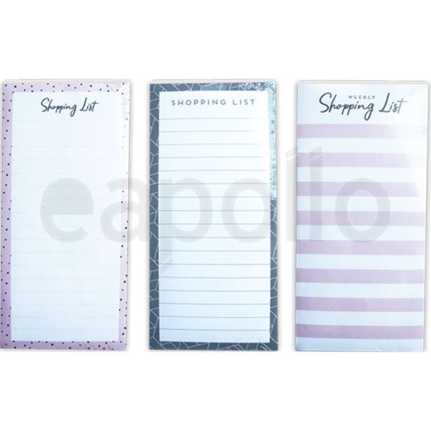Magnetic Shopping Pad Assorted