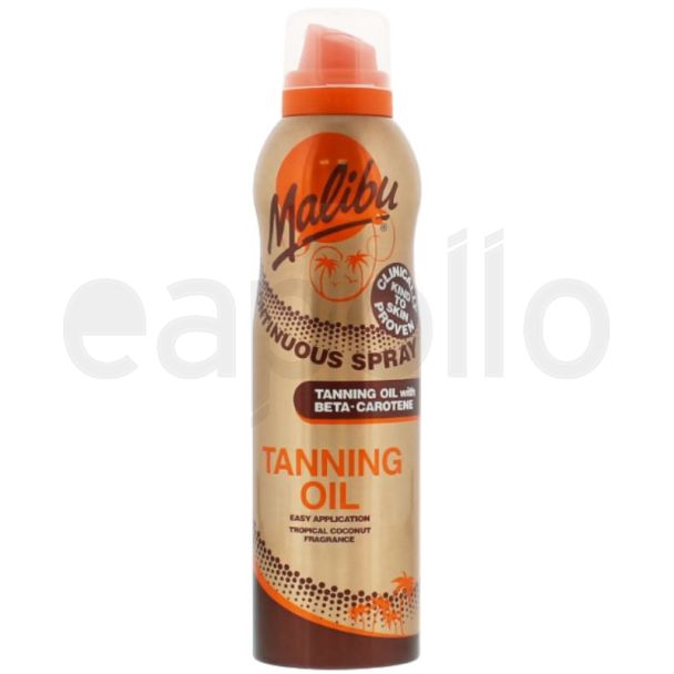 Malibu Coconut Sun Continuous Tanning Oil Spray 175ml