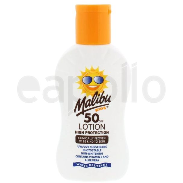 Wholesale Malibu Kids SPF 50 Lotion High Protection 