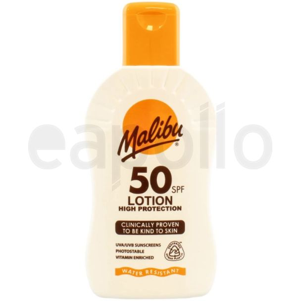 Malibu SPF 50 Sunscreen Lotion 200ml