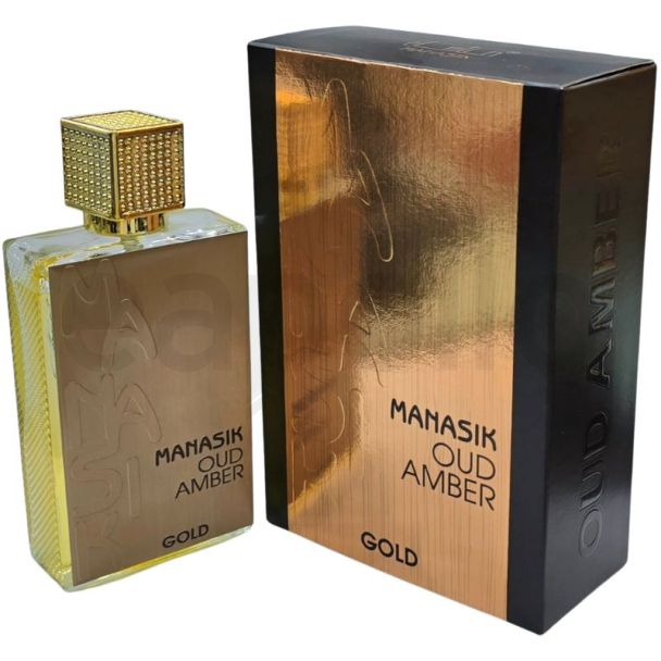 Manasik Unisex  Perfume 100ml- Oud Amber Gold (BB-11/29)