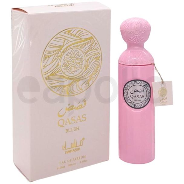 Manasik Unisex  Perfume 100ml- Qasas Blush (BB-12/29)