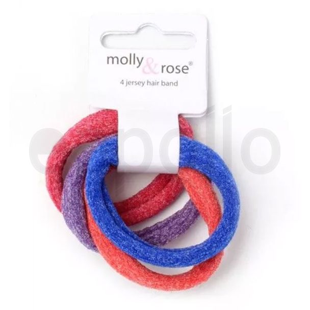 Marl Soft Jersey Elastics - Assorted Colours