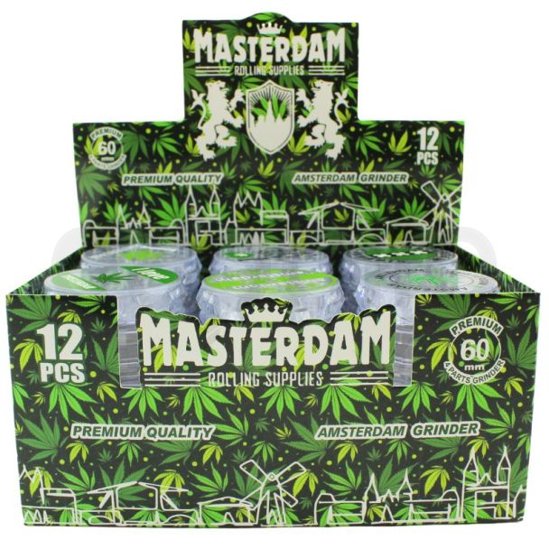 Masterdam 4-Part Plastic Handmuller (60mm) - Assorted