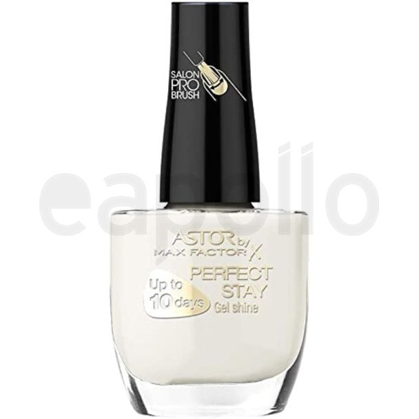 Wholesale Max Factor Perfect Stay Gel Shine Nail Polish - 001 White Snow Manicure 