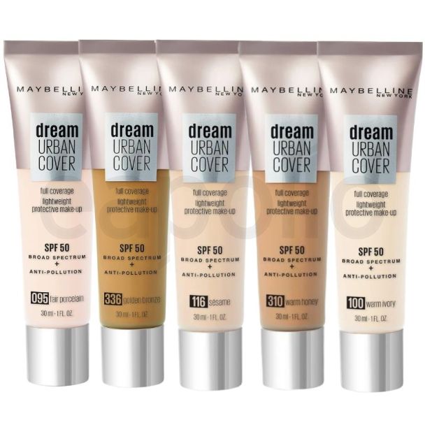 Wholesale Maybelline Dream Urban Cover Full Coverage Foundation - Assorted 