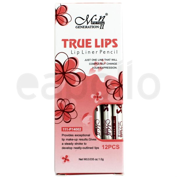 Wholesaler Me Now True Lips Lip Liner Pencils - Assorted Colours 