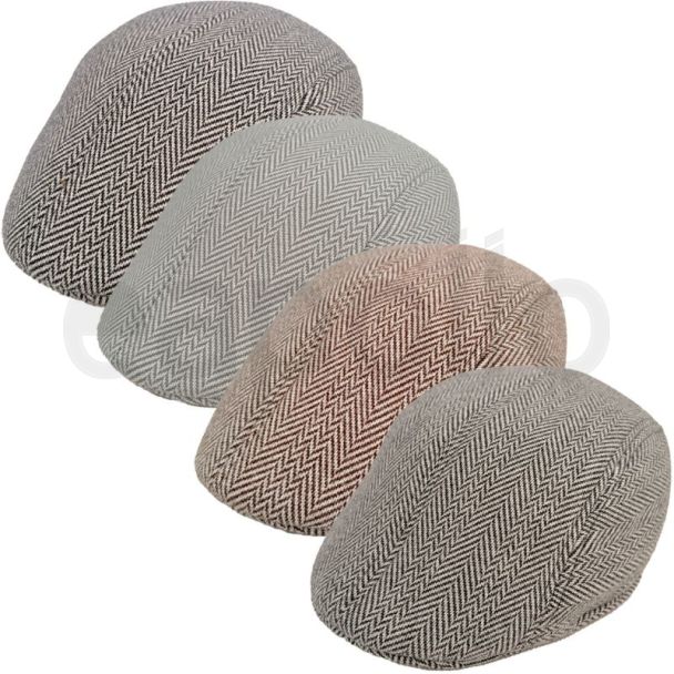 Men’s Padded Flat Hat Soft Touch - Assorted