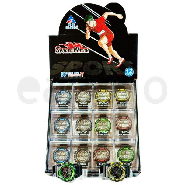 Men's iTaiTek 50M Water Resistant Sport Watch - Assorted 