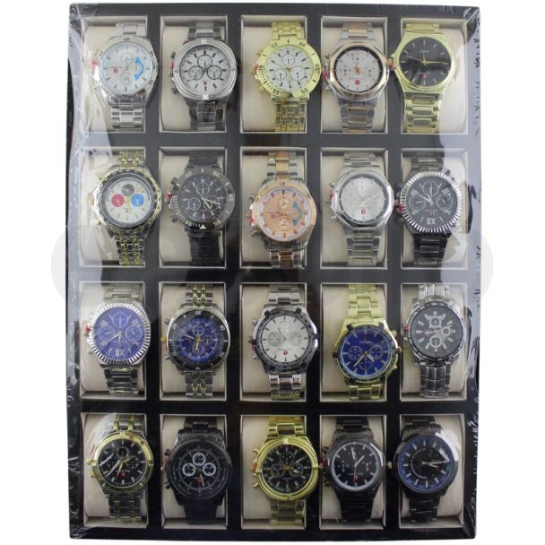 Men's Metal Strap Watches - Assorted (2)