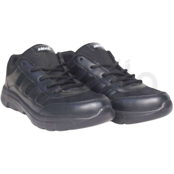 Boy's School Uniform Shoes with Lace-Up Fastening - UK 9 - Black
