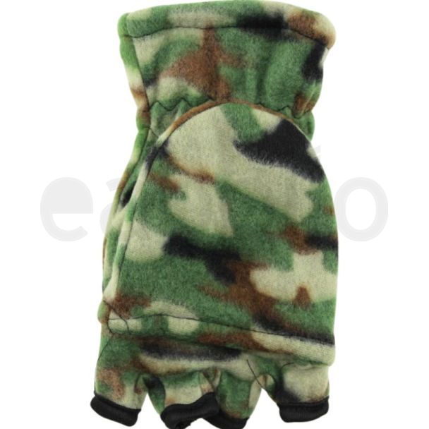 Mens Thermal Capped Gloves - Camouflage