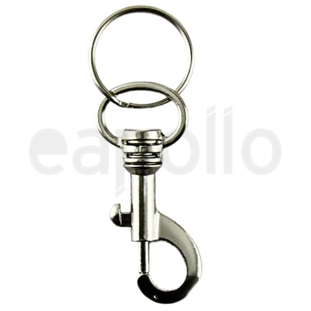 Metal Keyring - Plain 7 cm