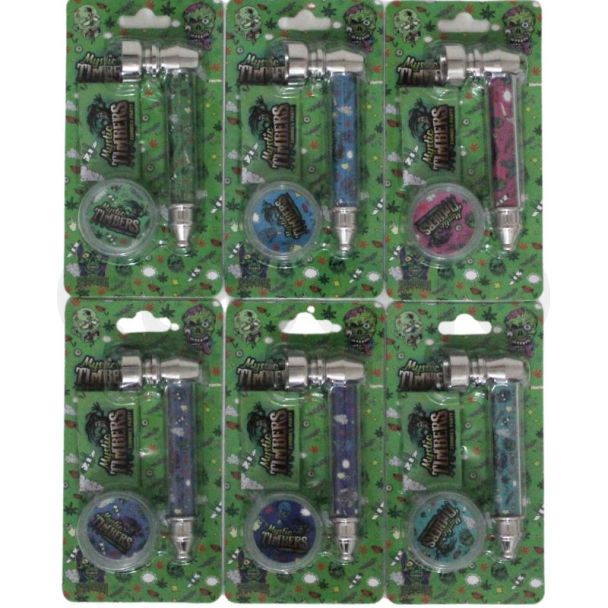 Metal Pipe & Handmuller Set -  Mystic Timbers Zombies Party (Assorted) 