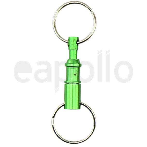Metallic Colour Quick Release Keyrings