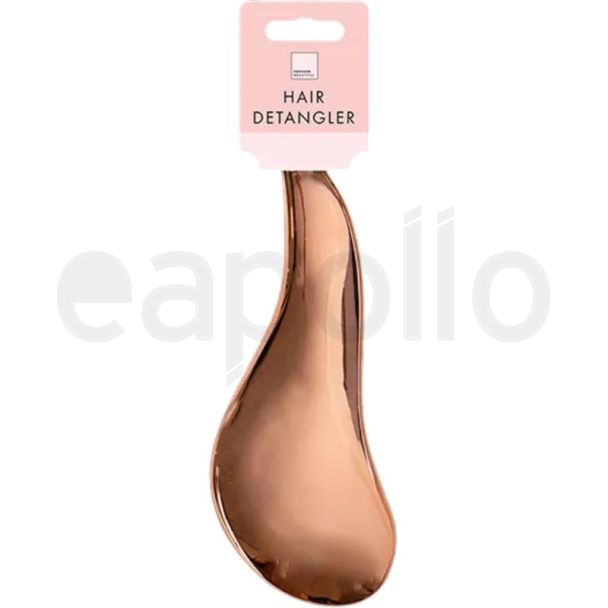 Metallic Detangling Hair Brush – Black Bristles