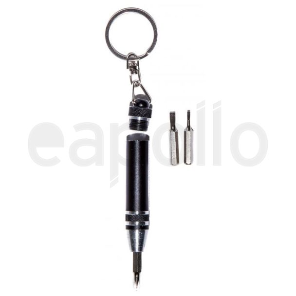 Mini Screwdriver Pen Keyrings - Assorted