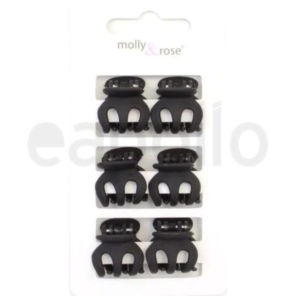Mini Clamps - Black (2cm)