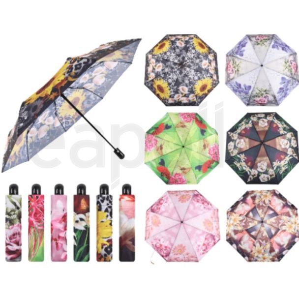 Mini Umbrella Flower Design - Assorted Colour