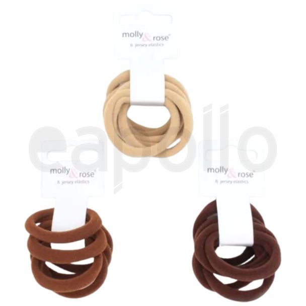 Molly & Rose Jersey elastics- Assorted 