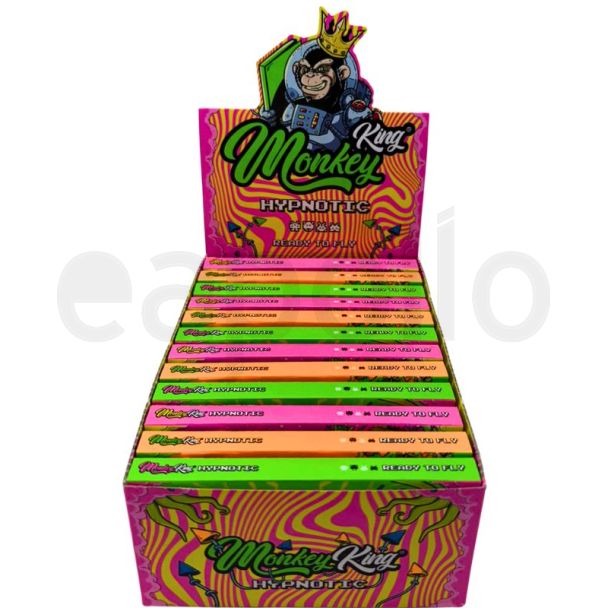 Monkey King - King Size Rolling Papers + Tips: Hypnotic