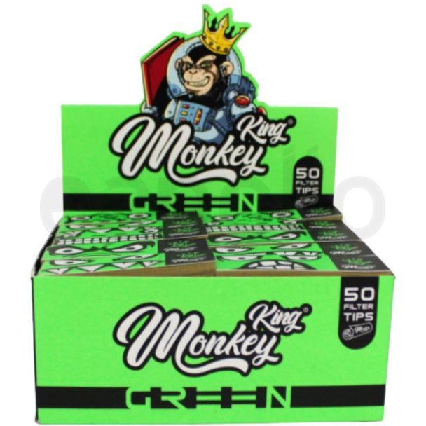 Monkey King F- Tips Regular -Green (50 Pack)