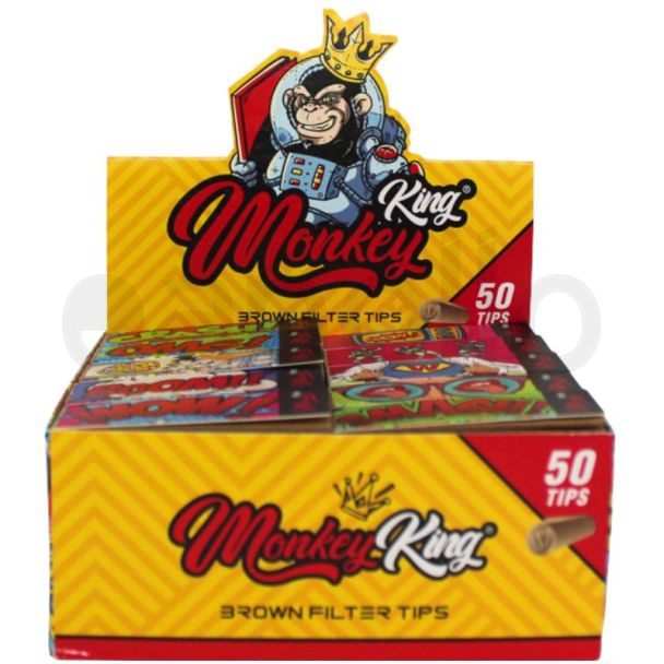Monkey King F- Tips Regular -Unbleached (50 Pack)