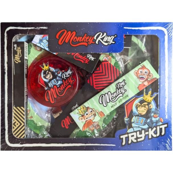 Monkey King Large Mixed Kit Try Gift Set with Clipper lighter- Assorted Colour & Design 