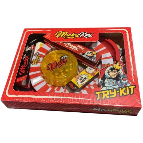 Monkey King Large Mixed Kit Try Gift Set with Clipper lighter- Assorted