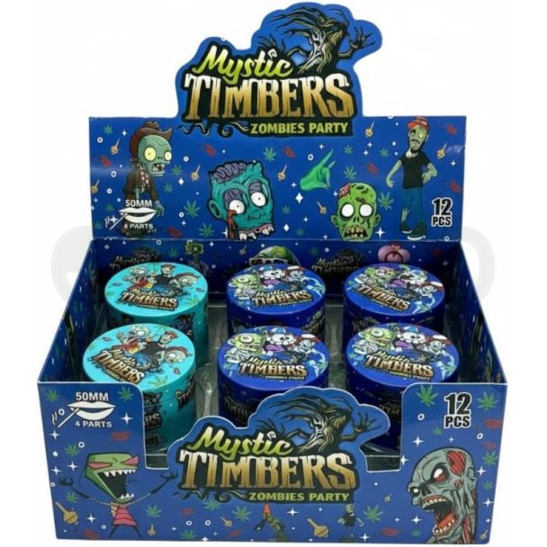 Mystic Timbers 4 Part Metal Handmuller Zombies - Assorted (5x3.5cm)