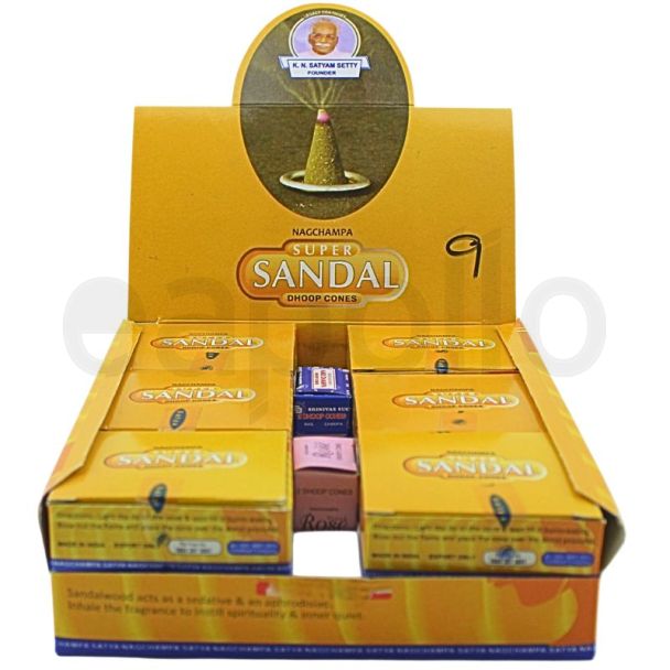 Nagchampa Dhoop Cones – Super Sandal